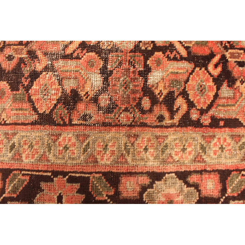 Tapis brun Antalya Vintage 4 pi 0 po x 6 pi 9 po