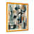 Impression dorée sur toile encadrée