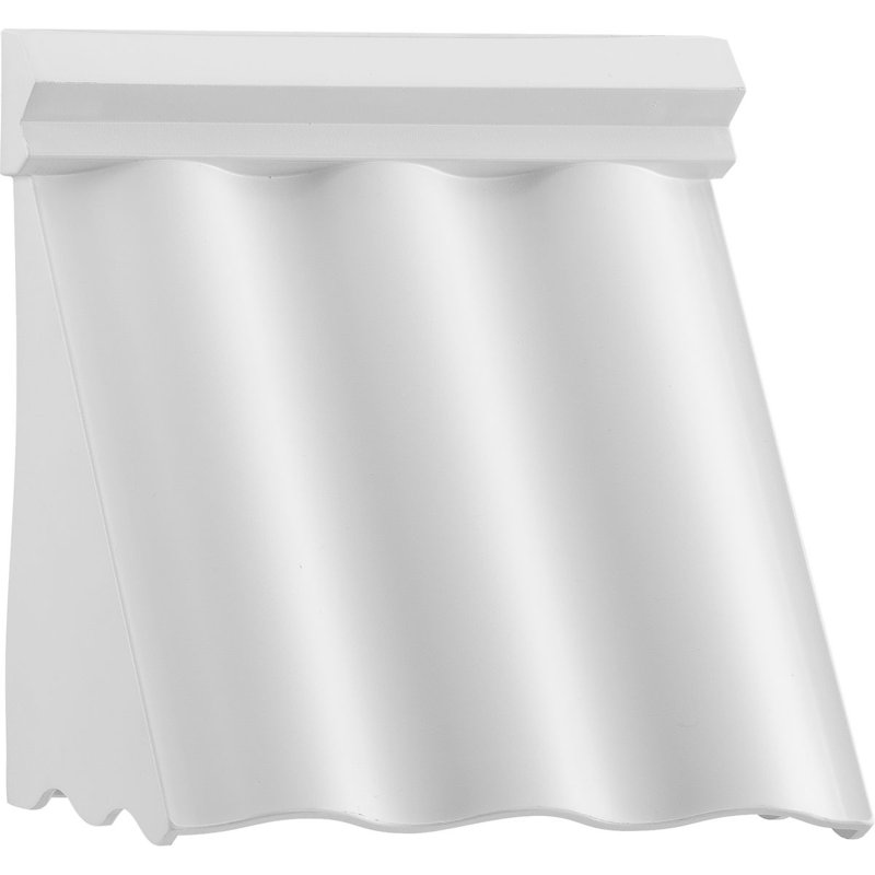 Point Dume Wakecrest LED Matte Black Outdoor Wall Lantern With DURASHIELD, Shelter White, 6.63" H x 6.50" W x 3.88" D