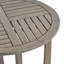 Grey Rustic Wood Table - 27.5'' Design With Appearance