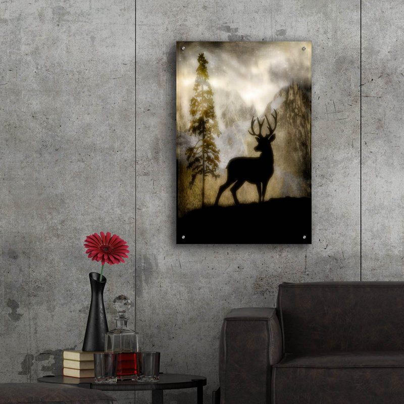 «Mystic Deer» par Lightbox Journal, H 36 po x l 24 po x P 0,2 po