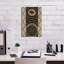 "Epic Graffiti" Tribal Linkage 1 "par Alonzo Saunders, art mural sur toile, 12 po x 18 po