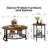 Ensemble de tables basses 3 pièces Brinnley