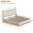 Bed Frame with Headboard, Platform Bed with Thickened Metal Frame, Lift Up Storage Bed with Motion Sensor Light, No Box Spring Needed-2012547303