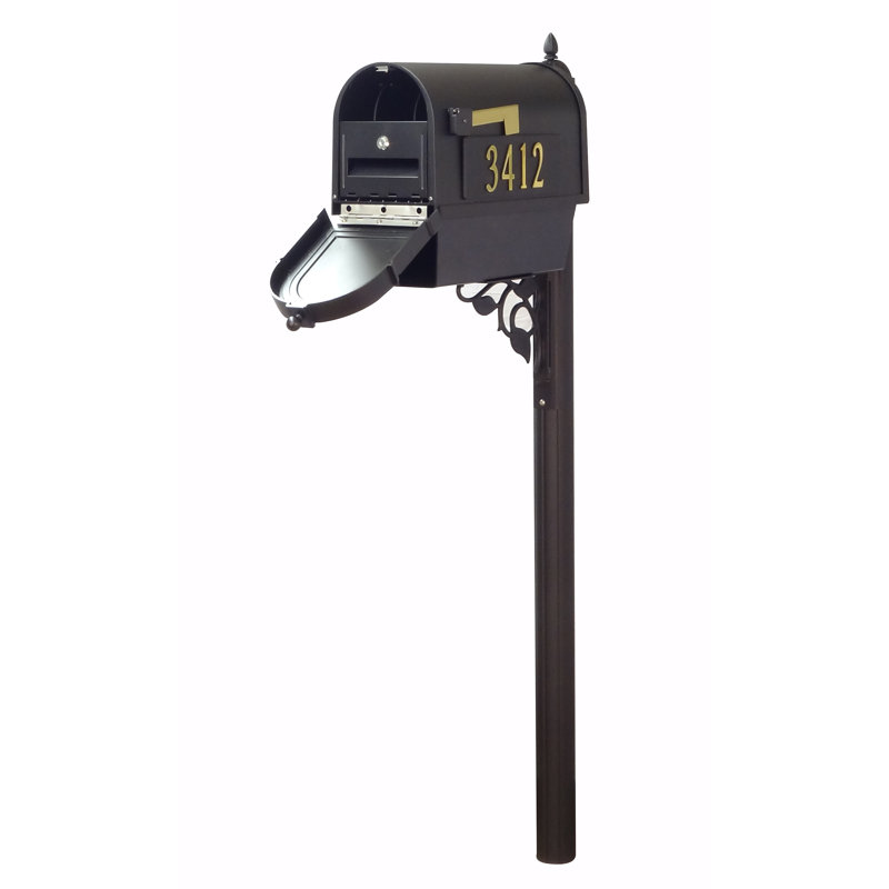 Boîte aux lettres verrouillable avec poteau albion inclus trottoir Berkshire