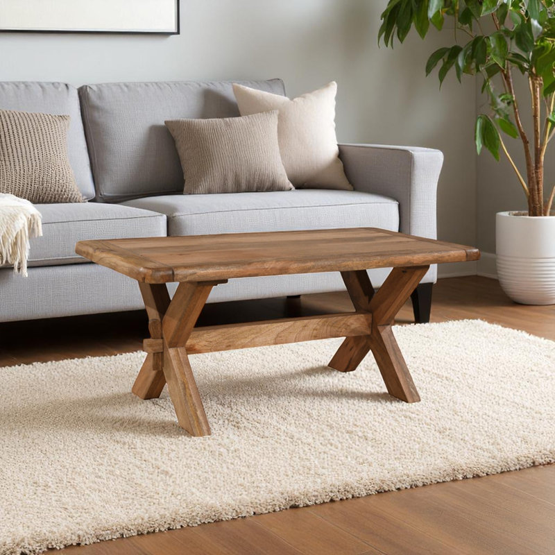 Dorchester Solid Wood Trestle Coffee Table
