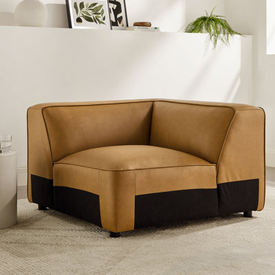 Fauteuil d'angle rembourré Auren