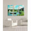 « japanese foot bridge » de qualité supérieure par claude monet, reproduction d’image multi-pièces sur toile-944049304