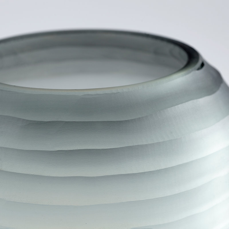 Alchemy Glass Table Vase, 12.75" H x 7.75" W x 7.75" D