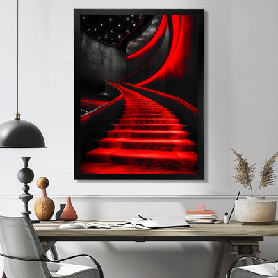 Monochromes harmoniques noires et rouges - salles de concert