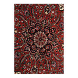 Fine Hand knotted Persian Bidjar round rug 3'6"X 3'6"