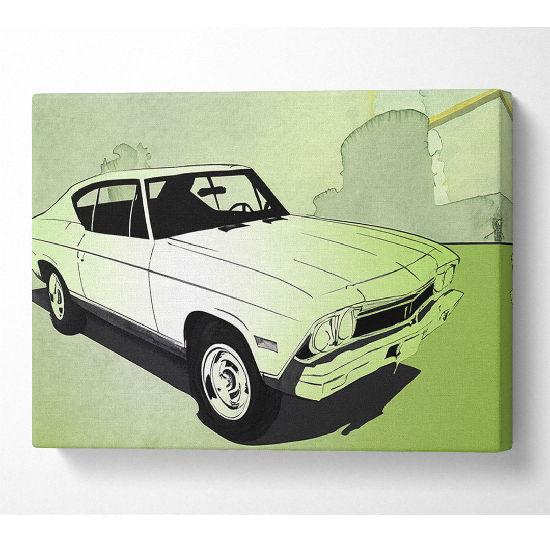 Chevrolet Chevelle Ss - Wrapped Canvas Kunstdrucke