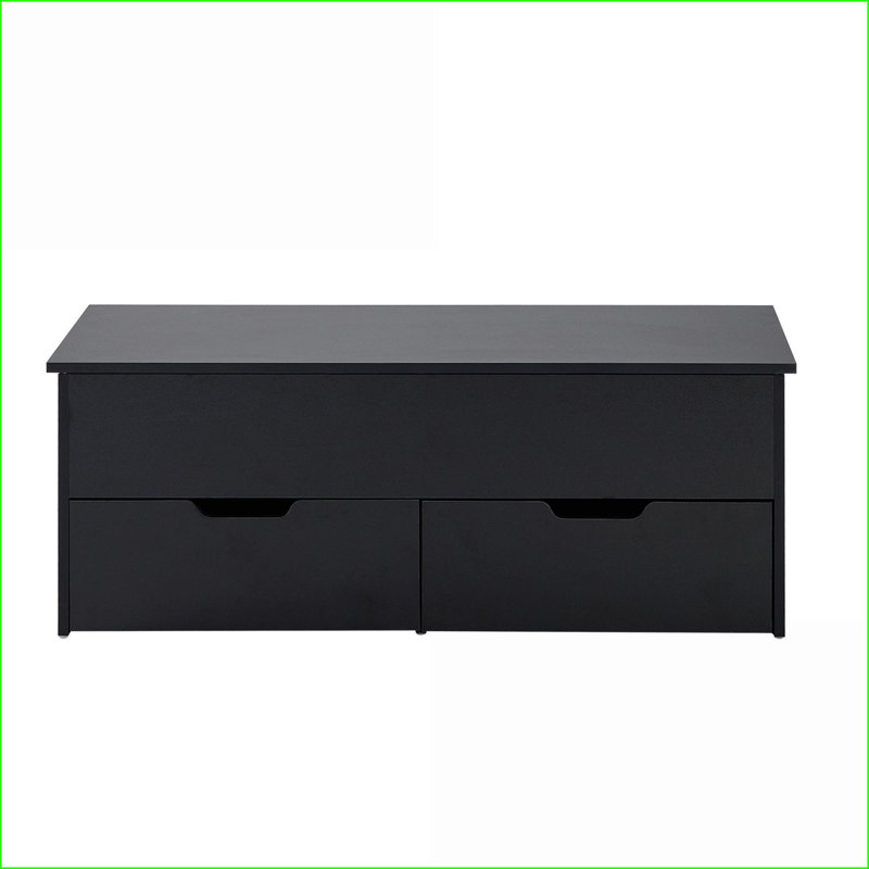 Table basse à plateau relevable en métal avec rangement pour le salon, hauteur réglable Peu encombrant