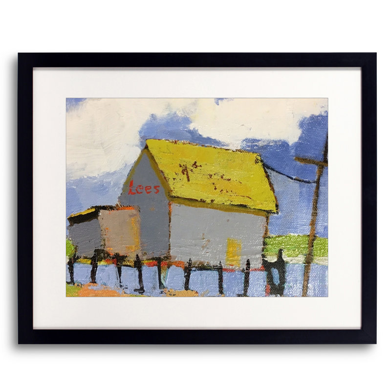 Clam Shack Print by Phyllis Adams, 16" H x 20" W