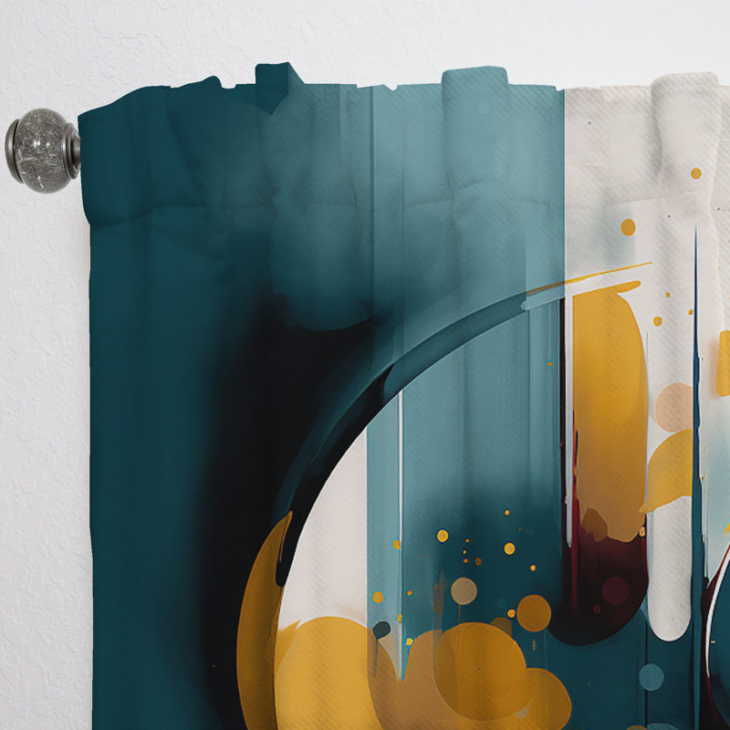 Exploration de motifs abstraits II, L 52 po x L 90 po