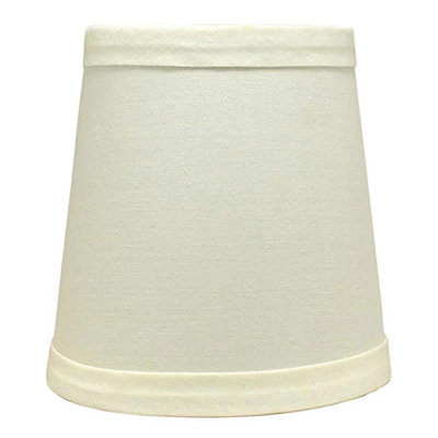 4'' H x 4'' W Cotton Empire Candelabra Shade