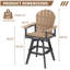 Outdoor Patio Stool-1854700545