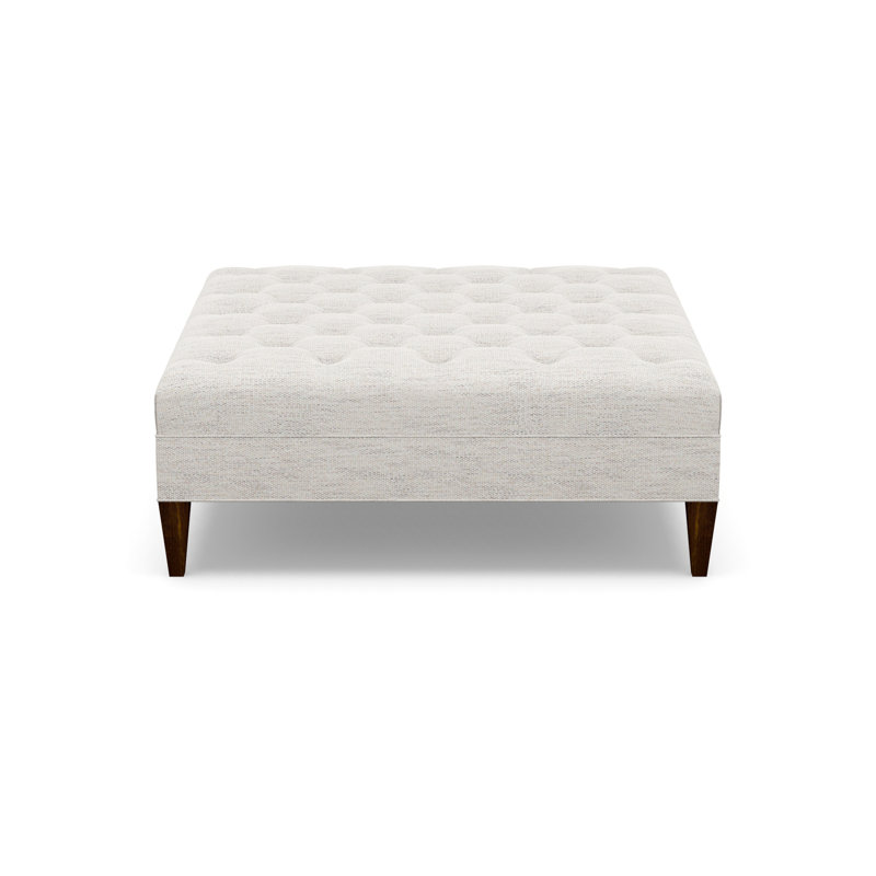 Square Ottoman, Walnut, 3906-73