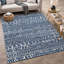 Tapis abstrait intérieur / extérieur lavable à la machine Chantille ACN2540-1038777817-1038777637