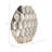 Metal Aluminum Vase Modern Rounded Geometric Sculptural Design Contemporary Decorative Accent Piece for Living Room Entryway Shelf Tabletop Office Home Decor Interior Styling Arrangement Display-361166971-369702948
