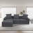 Convertible Modular Sectional Sofa Set With Microfiber Fabric, Safe Foam, And Easy-Clean Covers For Versatile Comfort-1834666337