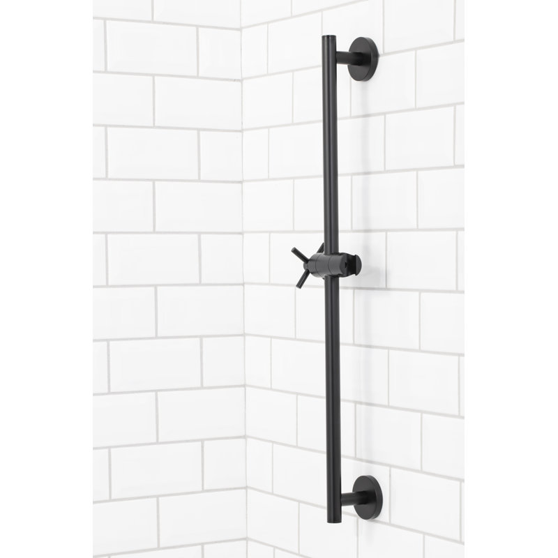 Barre de douche Neo, Noir mat