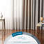 Panneau de rideau simple semi-diaphane avec passe-tringle Printemps-70080711