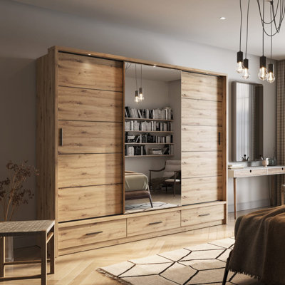 Natania Manufactured Wood Wardrobe
