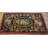 Antique Wool &amp; Cotton Brown Earth Tone Hooked - Loop Pile Rug