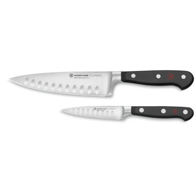 WÜSTHOF Classic 2-Piece Hollow-Edge Chef's Set