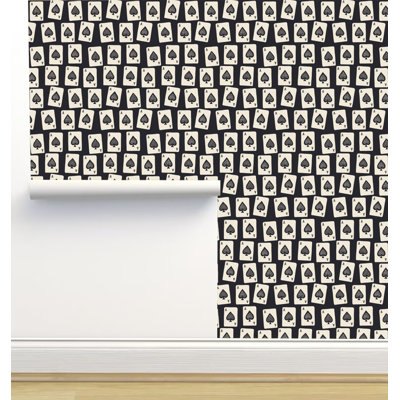 Rouleau de papier peint auto-adhésif texturé L 12 pi x l 2 po Erin Kendal Designs