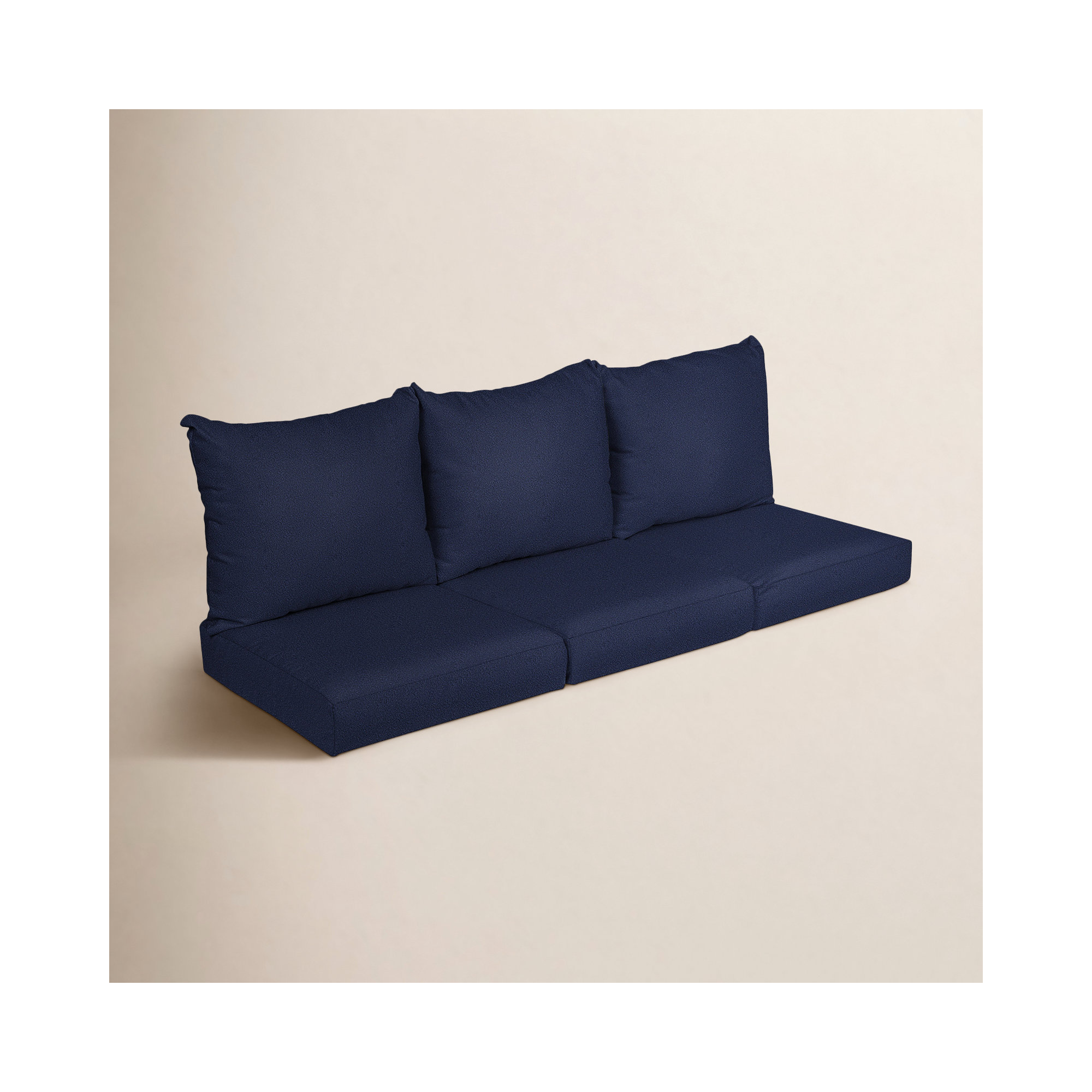 Ramblewood Indoor/Outdoor Seat/Back Cushion, Navy