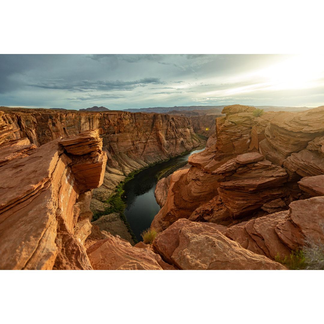 Horse Shoe Bend von Piola666 - Kunstdrucke auf Leinwand