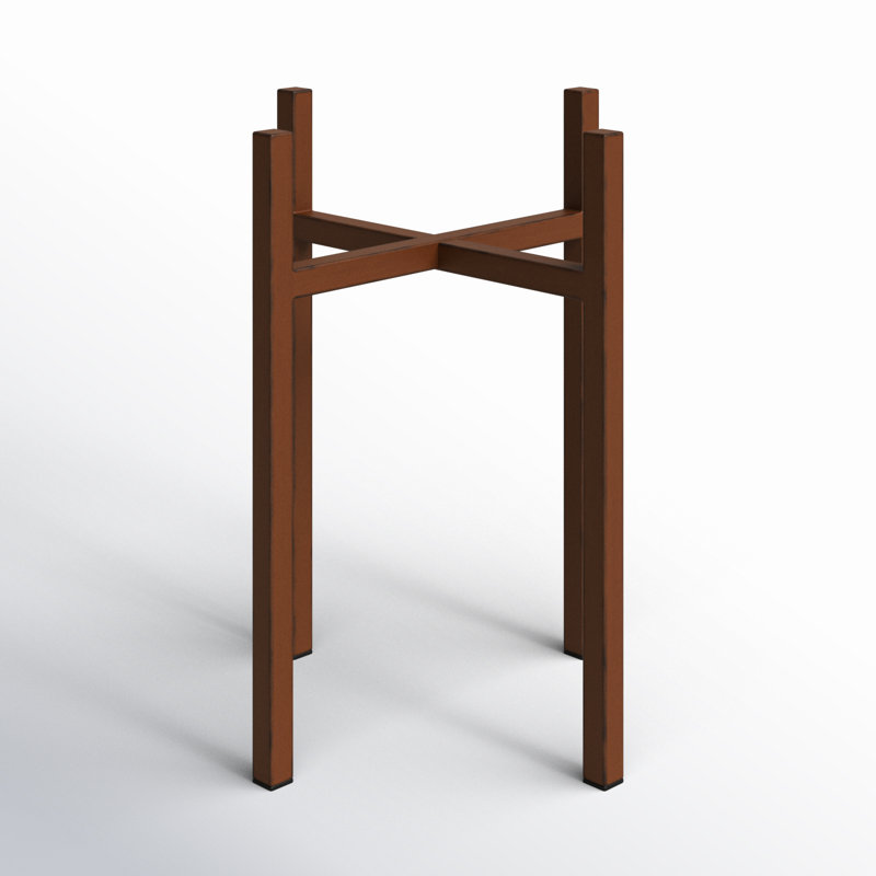 Kimbell Metal Plant Stand, 9.84" H x 6.5" W x 6.5" D