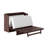 Andriena Murphy Bed Chest with 6" Mattress, Storage & Built-in Charger-686229965-686229970