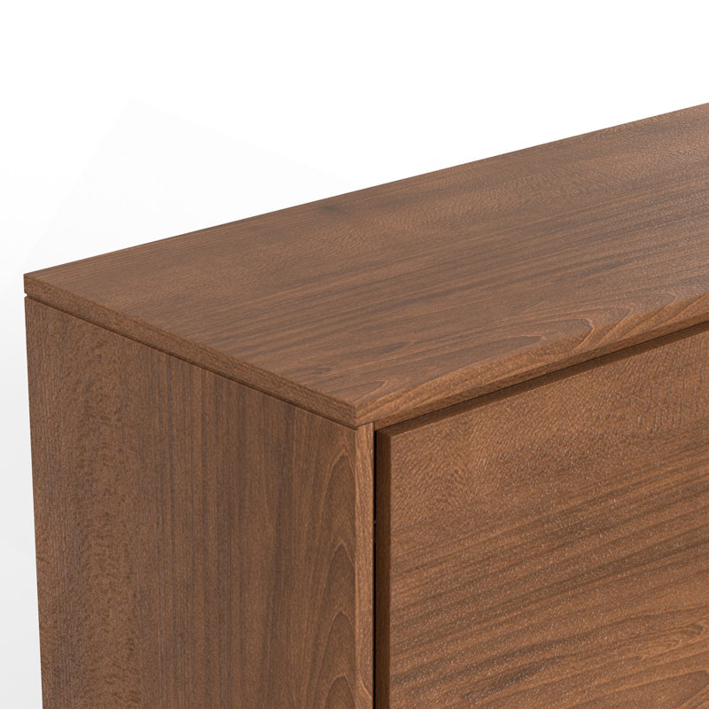 Buffet Lowry - Placage en noyer