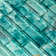 Swimming Pool Series 1" x 2" Straight Edge Glass Mosaic Tile