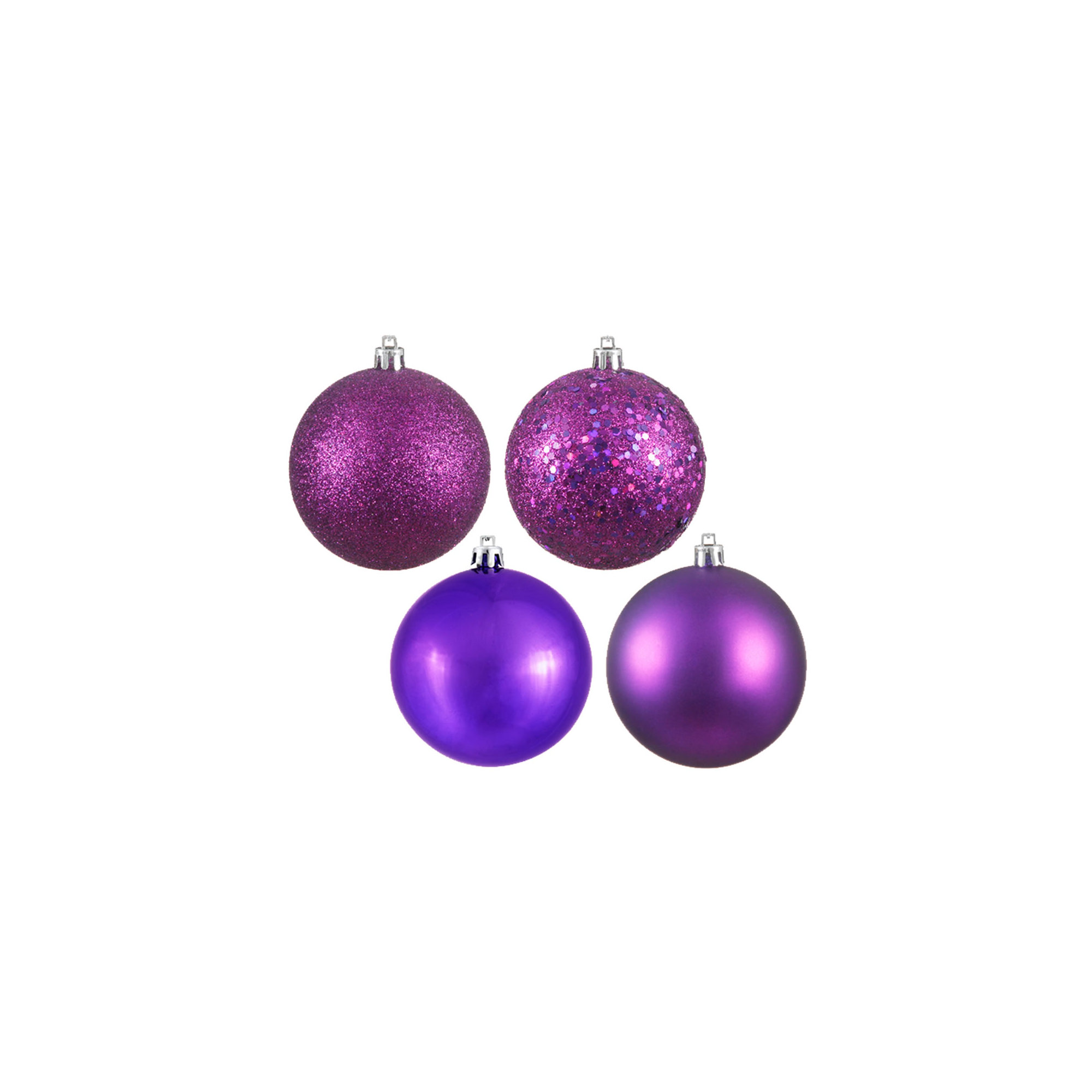 Holiday Décor Ball Ornament, Plum
