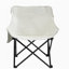 2 chaises de camping d'extérieur pliables / portatives, sac de transport, beige