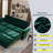 3-in-1 Convertible Sleeper Sofa Bed with Nailhead Trim & Rolled Arm-1741733508