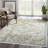 Abani Rugs Savoy SAV160A Green Beige Medallion Area Rug-1549359695