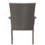 Chaise empilable en osier Littleton Pe, 1 pièce-639314942