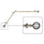 Tringle à rideaux simple réglable 0,75 po Caden-25515835-25515832