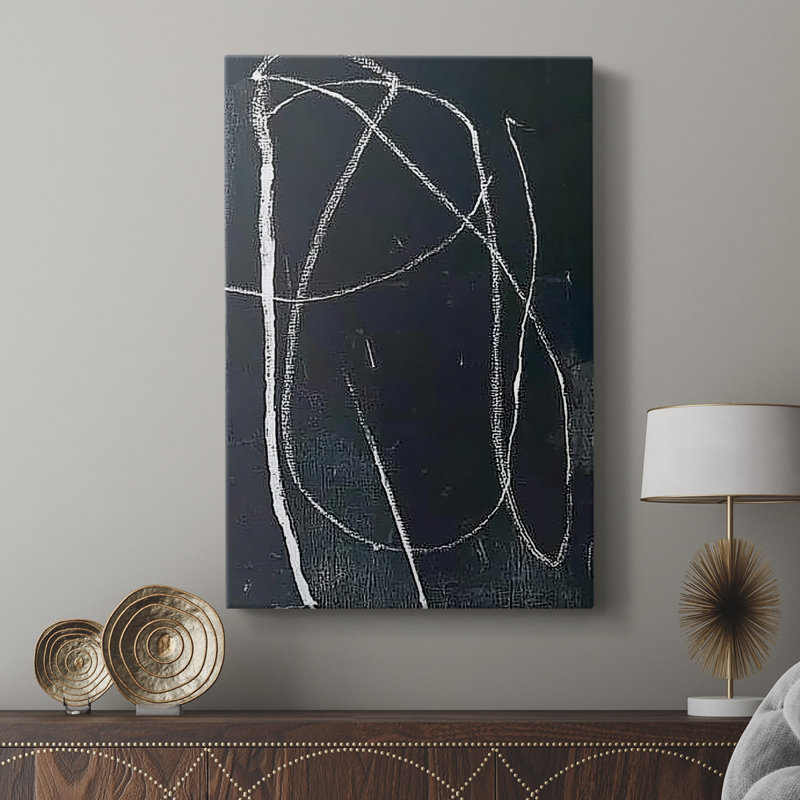 ABSTRACT Series DCXIX -Custom Wrapped Gallery Cavas, 48" H x 32" W