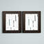 Ensemble de 2 cadres muraux Winstead-1330345026