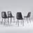 Zakirah 4 - Person Four Leg Dining Set-1772082087