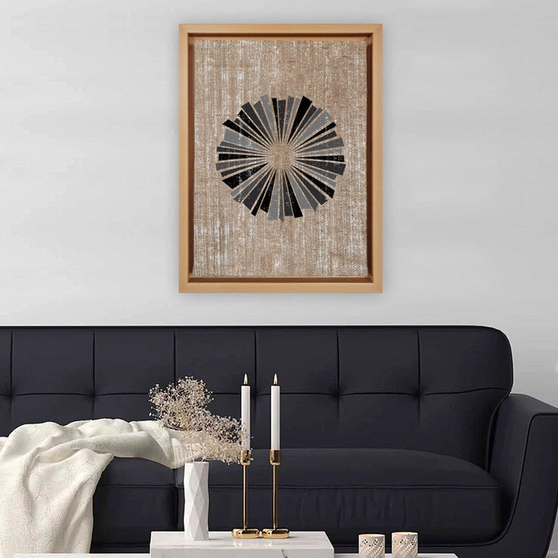 Decorative Canvas Painting, Wood, 37.8" H x 26" W