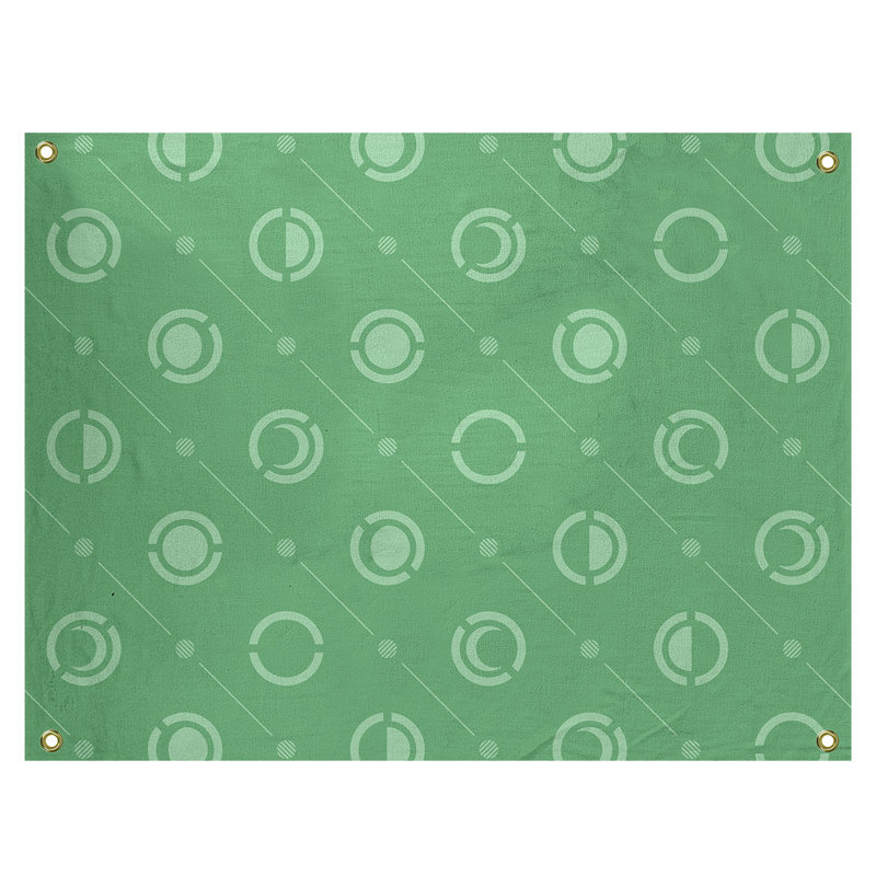 Tapisserie, H 59 po x l 80 po, Vert foncé