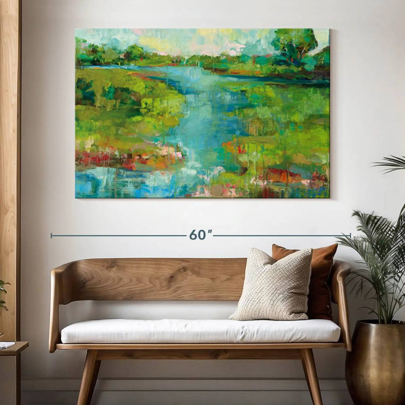 Avery Spring Marsh, 34" H x 51" W