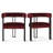 Adelyn 18" H Velvet Upholstered Kitchen Dining Armchair (Set of 2)-1168305175